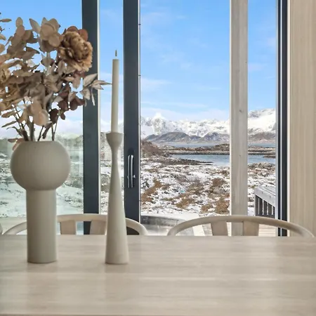 High End Cabin With Jacuzzi Lyngværet Exterior photo